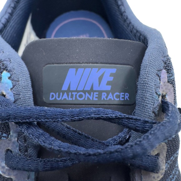 Nike | Women | Blue Dualtone Racer Mesh Running Shoes | Size 8 - Picture 9 of 12